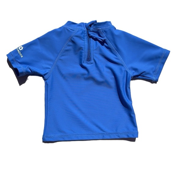 NWT Snapper Rock Rashguard Top
Short Sleeve Navy Blue Size 6-12 mos - Picture 2 of 7